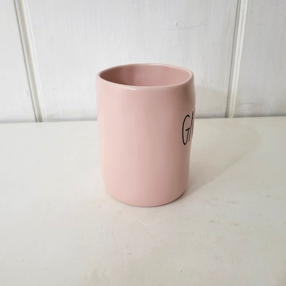 Galentine Rae Dunn Pink Extra Large Pottery Mug - Picture 6 of 7